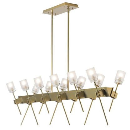 Echo 12 Light 48" Wide Linear Pendant