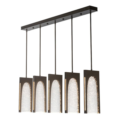 Hubbardton Forge Cypress 56" Wide LED Linear Pendant
