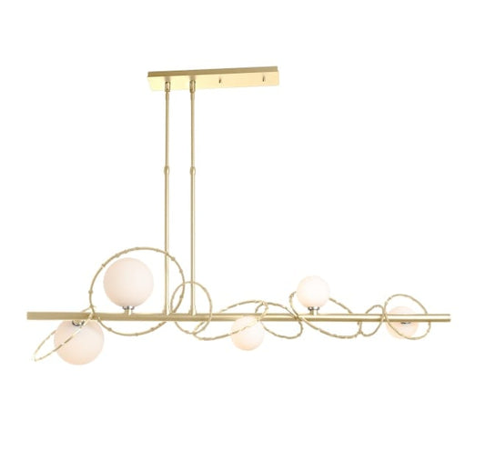 Olympus 5 Light 49" Wide Abstract Chandelier