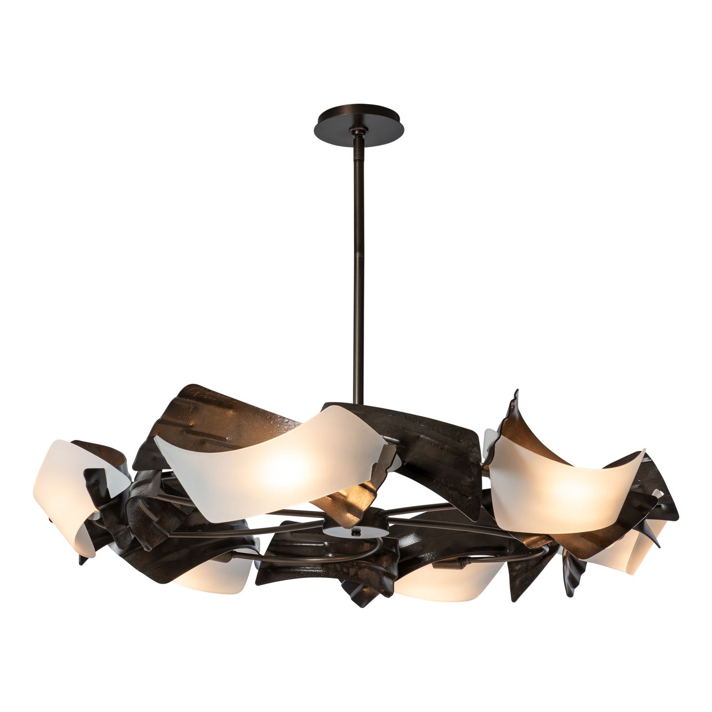 Crest 6 Light 38" Wide Abstract Pendant