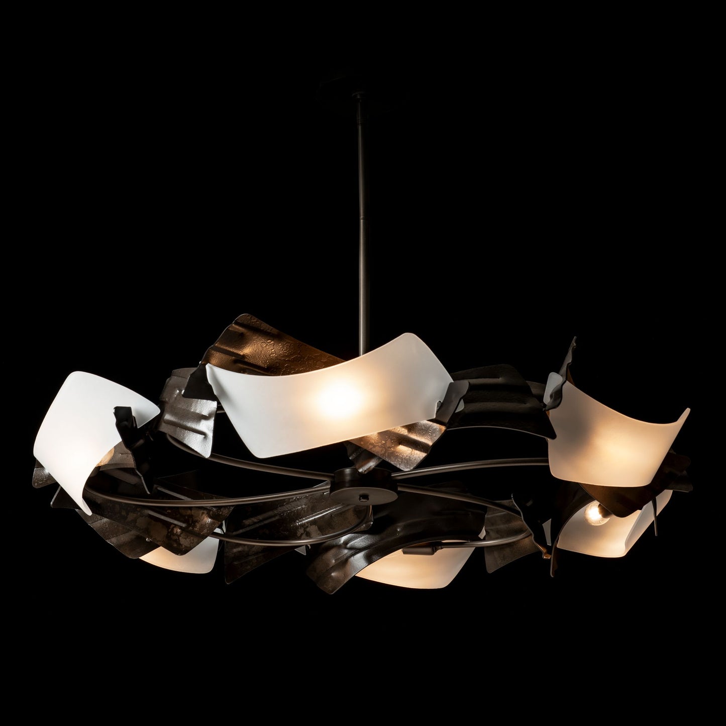 Crest 6 Light 38" Wide Abstract Pendant