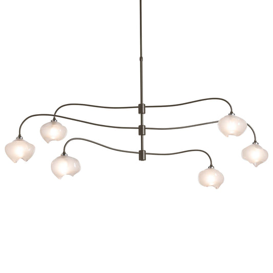 Ume 6 Light 59" Wide Linear Pendant