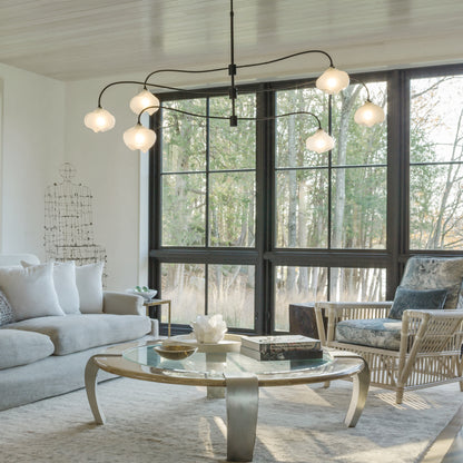 Ume 6 Light 59" Wide Linear Pendant