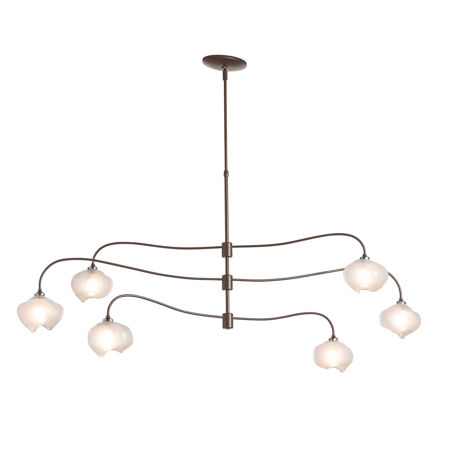 Ume 6 Light 59" Wide Linear Pendant
