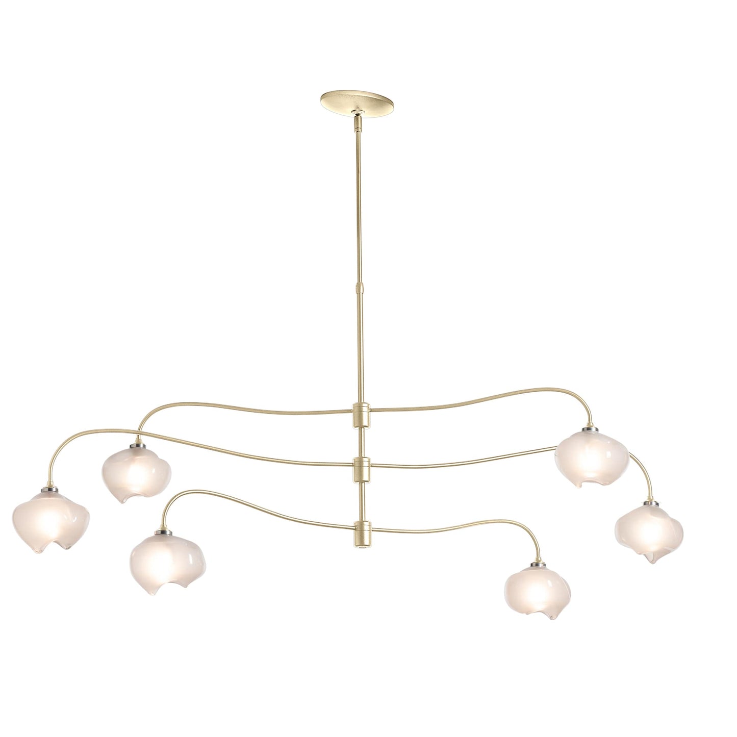 Ume 6 Light 59" Wide Linear Pendant
