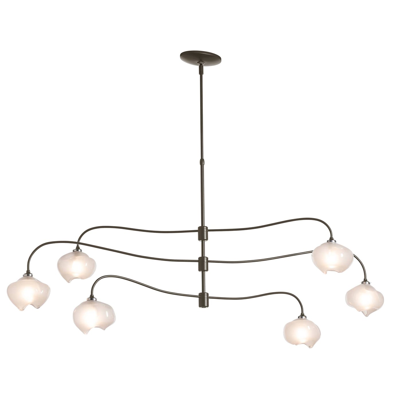 Ume 6 Light 59" Wide Linear Pendant