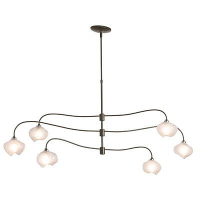 Ume 6 Light 59" Wide Linear Pendant