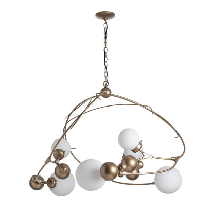 Sprig 6 Light 49" Wide Abstract Chandelier