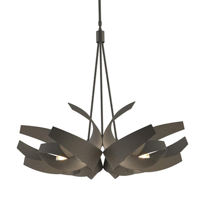 Hubbardton Forge Corona 6 Light 36" Wide Pendant