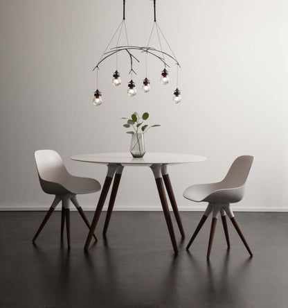 Kiwi 6 Light 37" Wide Linear Chandelier