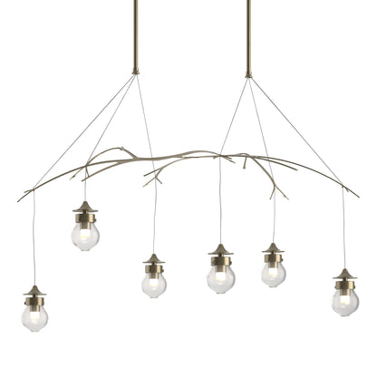 Kiwi 6 Light 37" Wide Suspension Linear Pendant