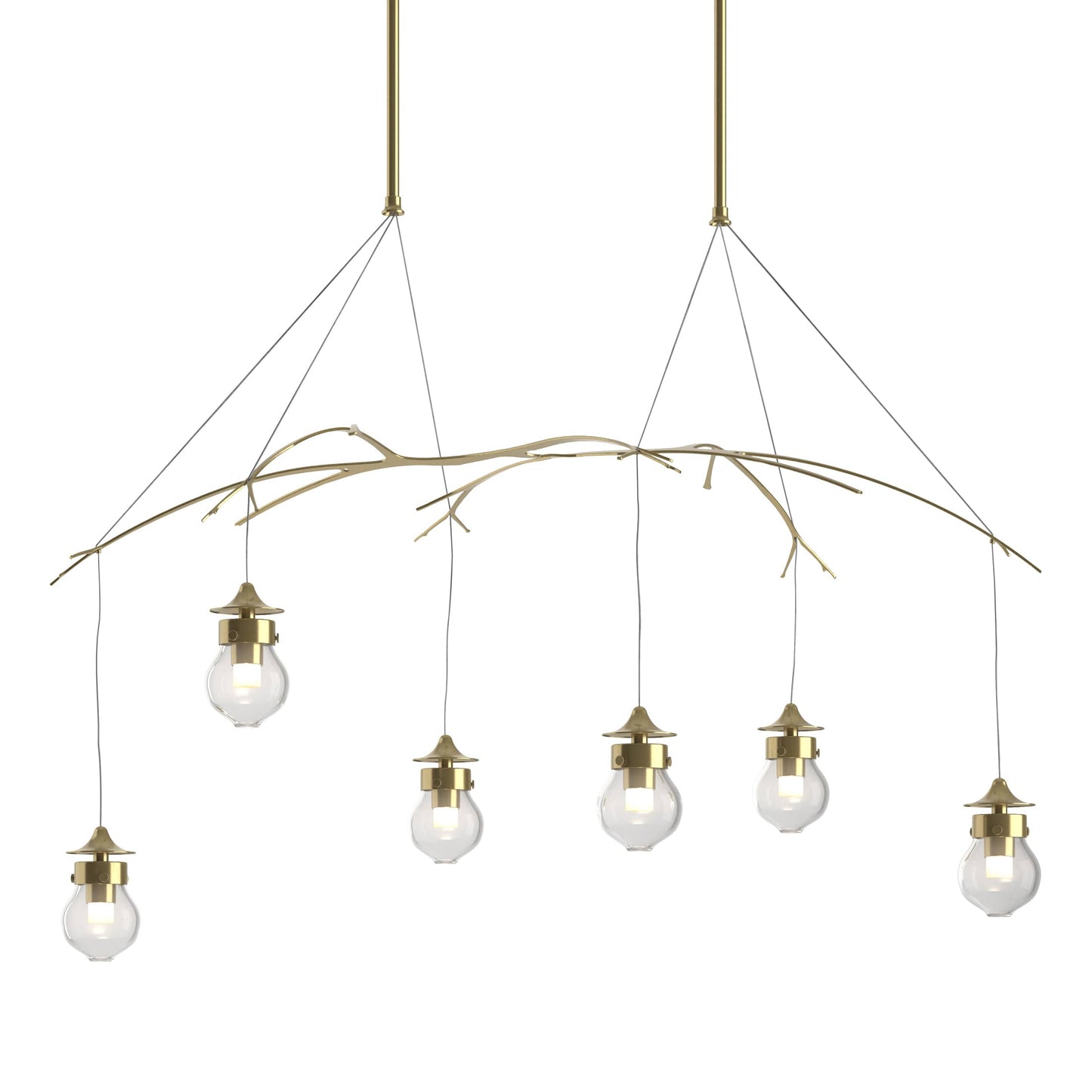 Kiwi 6 Light 37" Wide Suspension Linear Pendant