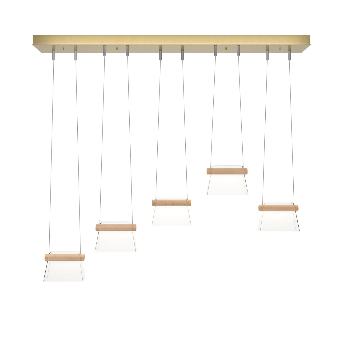 Cowbell 41" Wide Linear Pendant