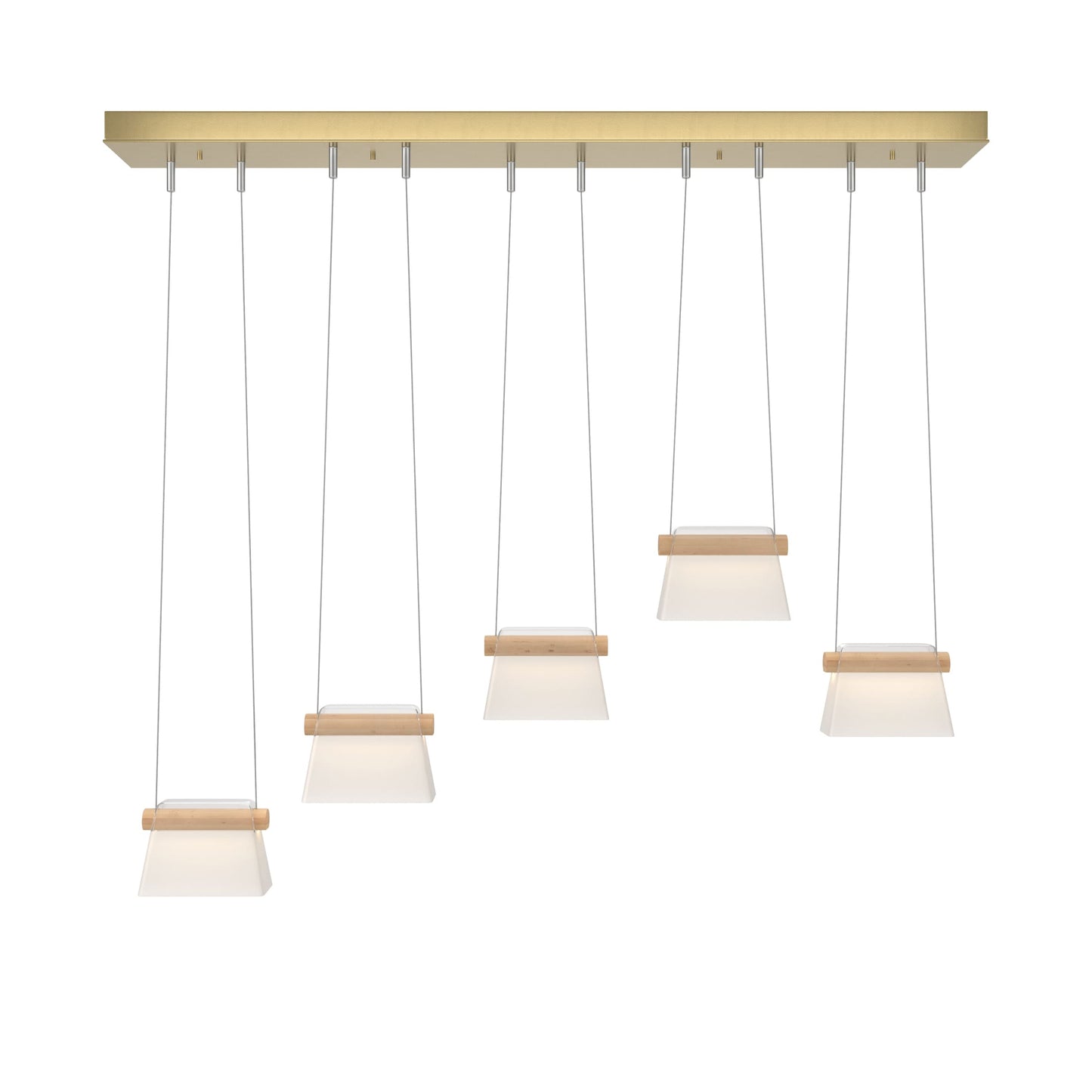 Cowbell 41" Wide Linear Pendant