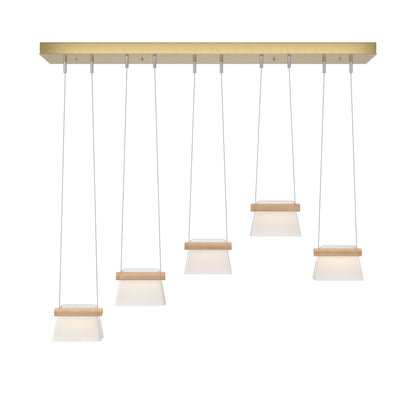 Cowbell 41" Wide Linear Pendant
