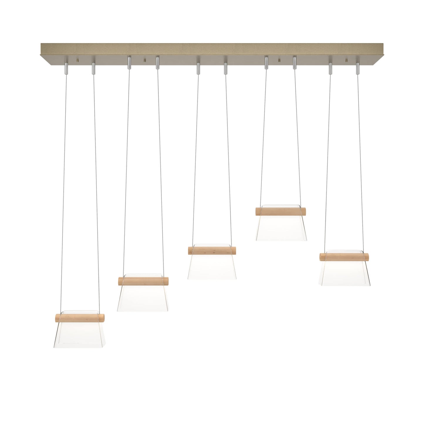 Cowbell 41" Wide Linear Pendant