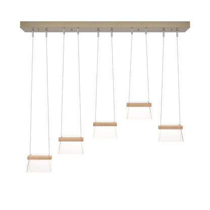 Cowbell 41" Wide Linear Pendant