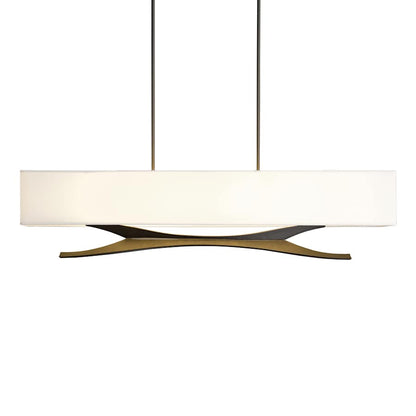 Hubbardton Forge Moreau 4 Light 42" Wide Linear Pendant