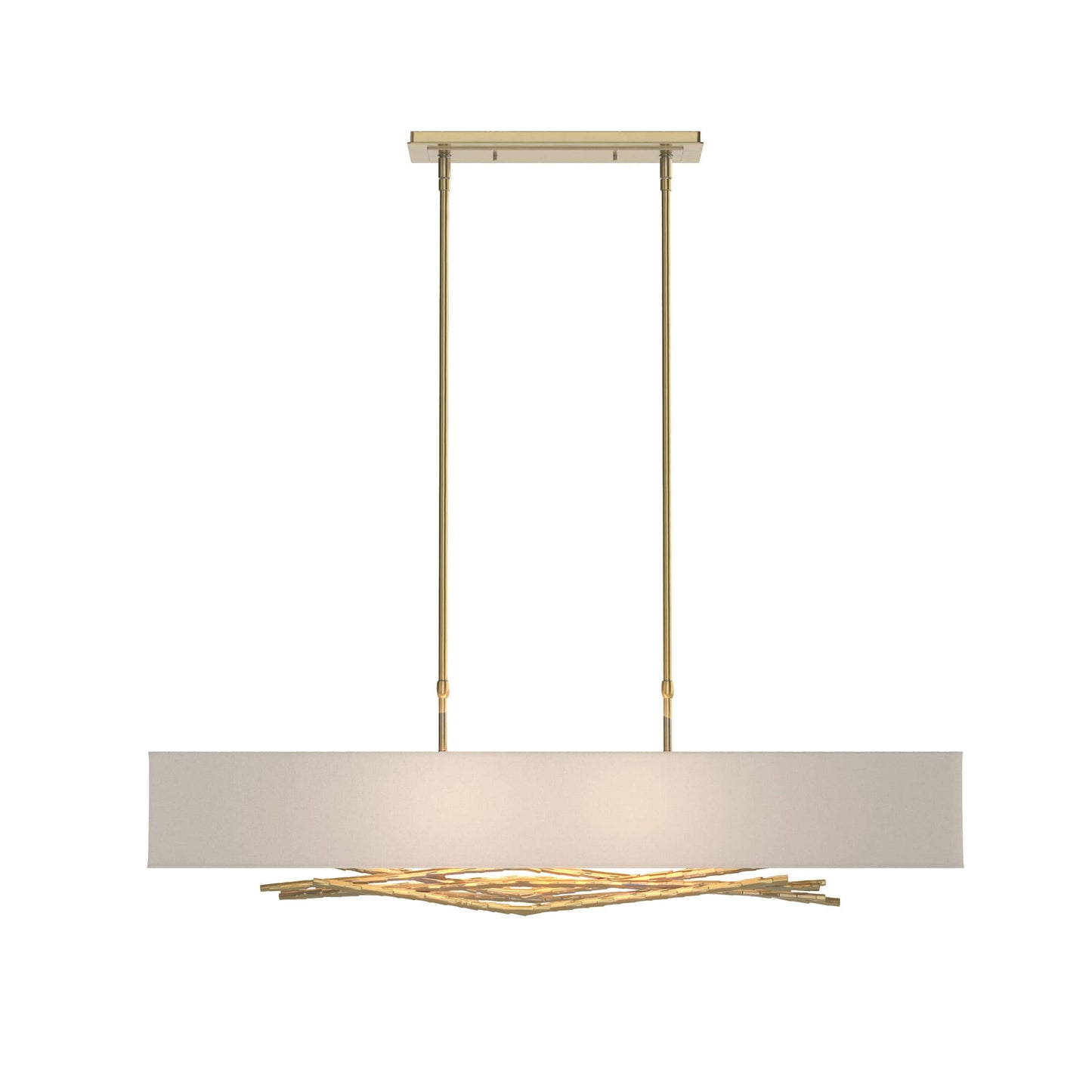 Brindille 4 Light 42" Wide Linear Pendant