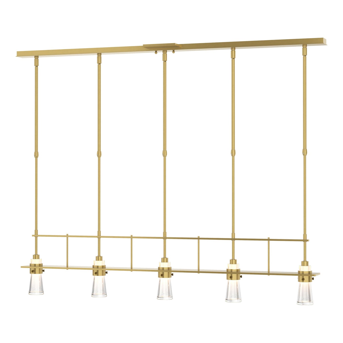 Erlenmeyer 5 Light 6" Wide Linear Pendant