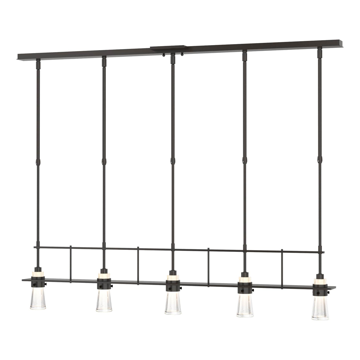 Erlenmeyer 5 Light 6" Wide Linear Pendant