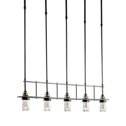 Erlenmeyer 5 Light 6" Wide Linear Pendant