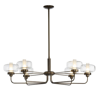 Hubbardton Forge Nola 6 Light 42" Wide Chandelier