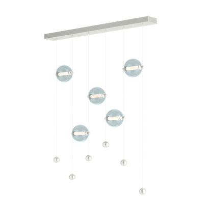 Abacus 41" Wide LED Suspension Multi Light Pendant