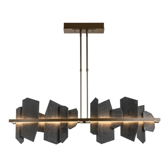 Ardesia 52" Wide LED Abstract Linear Pendant