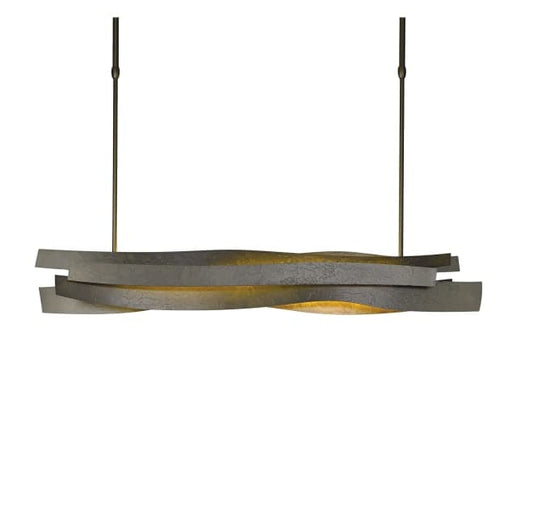 Landscape 37" Wide LED Linear Short Orientation Chandelier