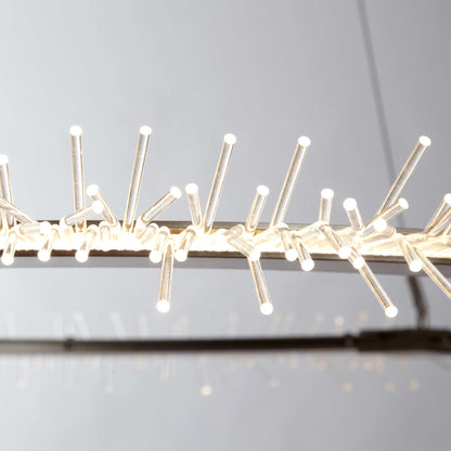 Anemone 37" Wide LED Ring Chandelier