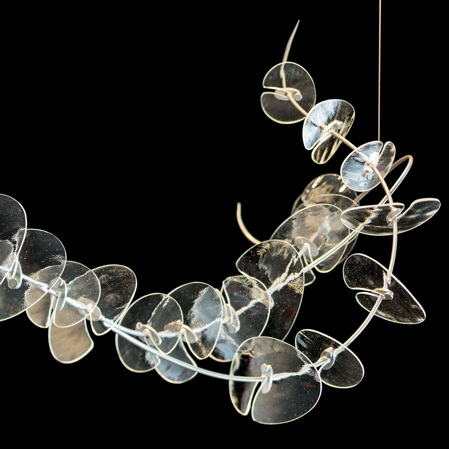 Lily 41" Wide LED Linear Chandelier