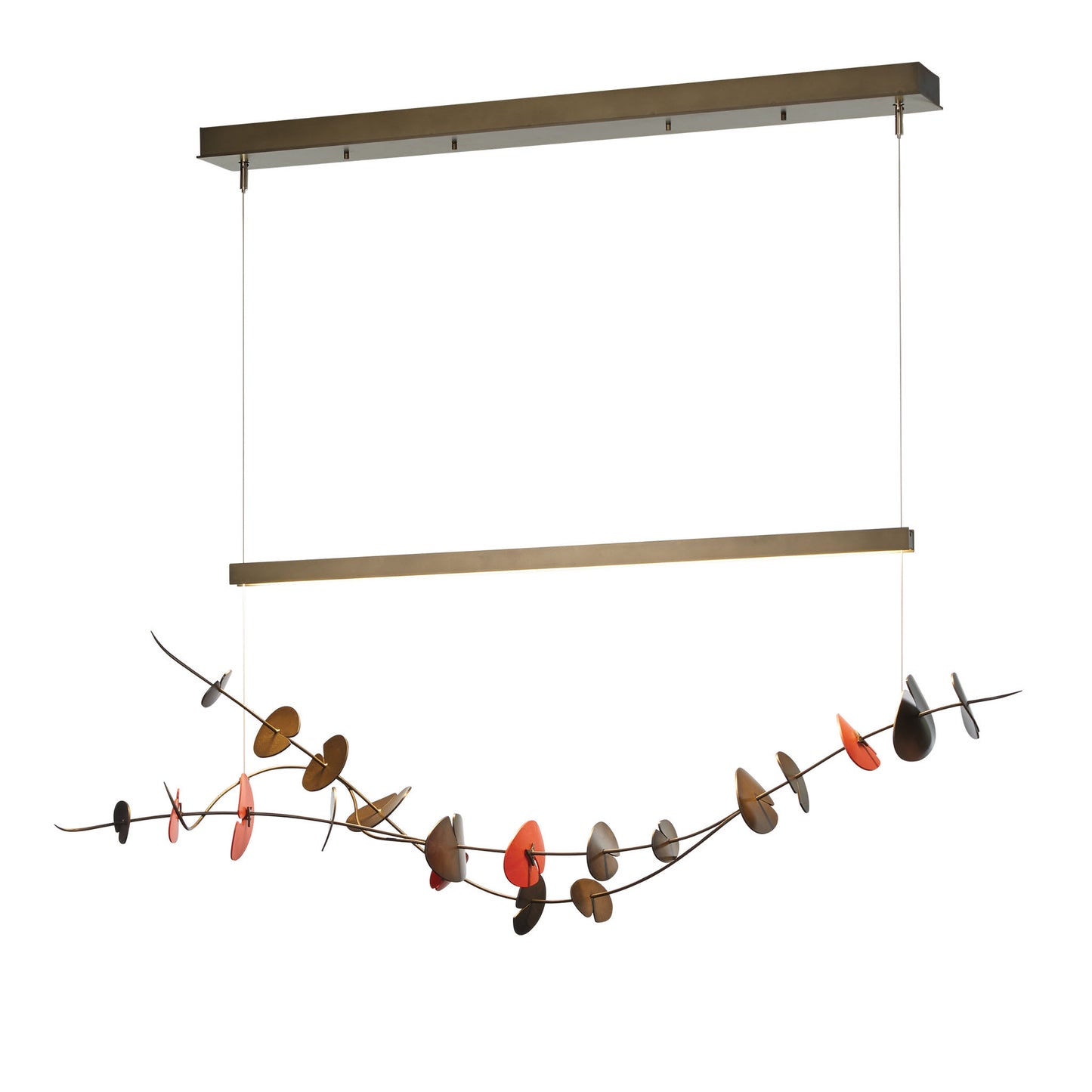 Lily 41" Wide LED Linear Chandelier