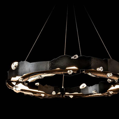 Hubbardton Forge Trove 39" Wide Pendant
