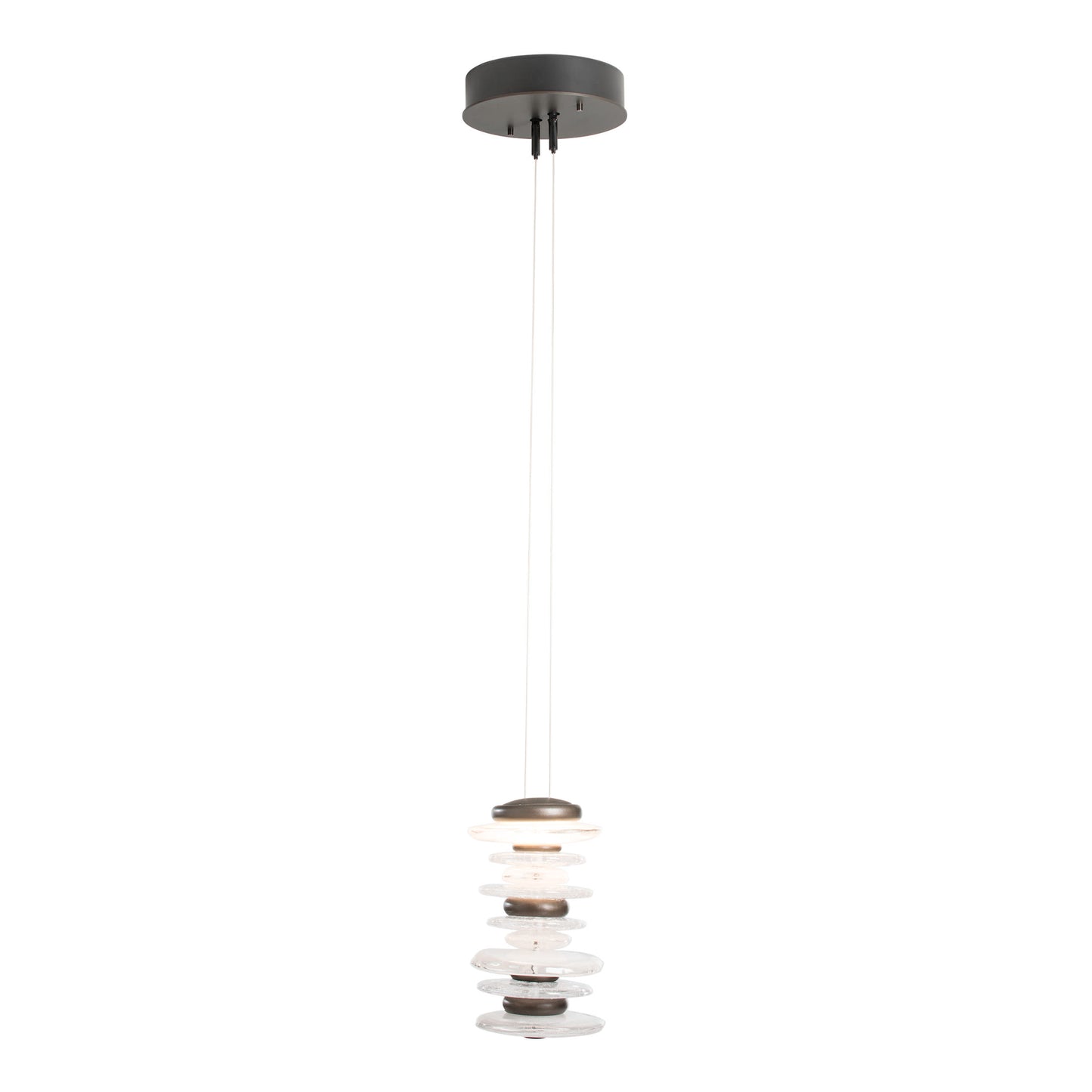 Cairn 6" Wide LED Abstract Mini Pendant