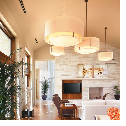 Exos 3 Light 32" Wide Pendant