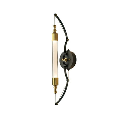 Otto 26" Tall Bathroom Sconce with Customizable Glass Shade