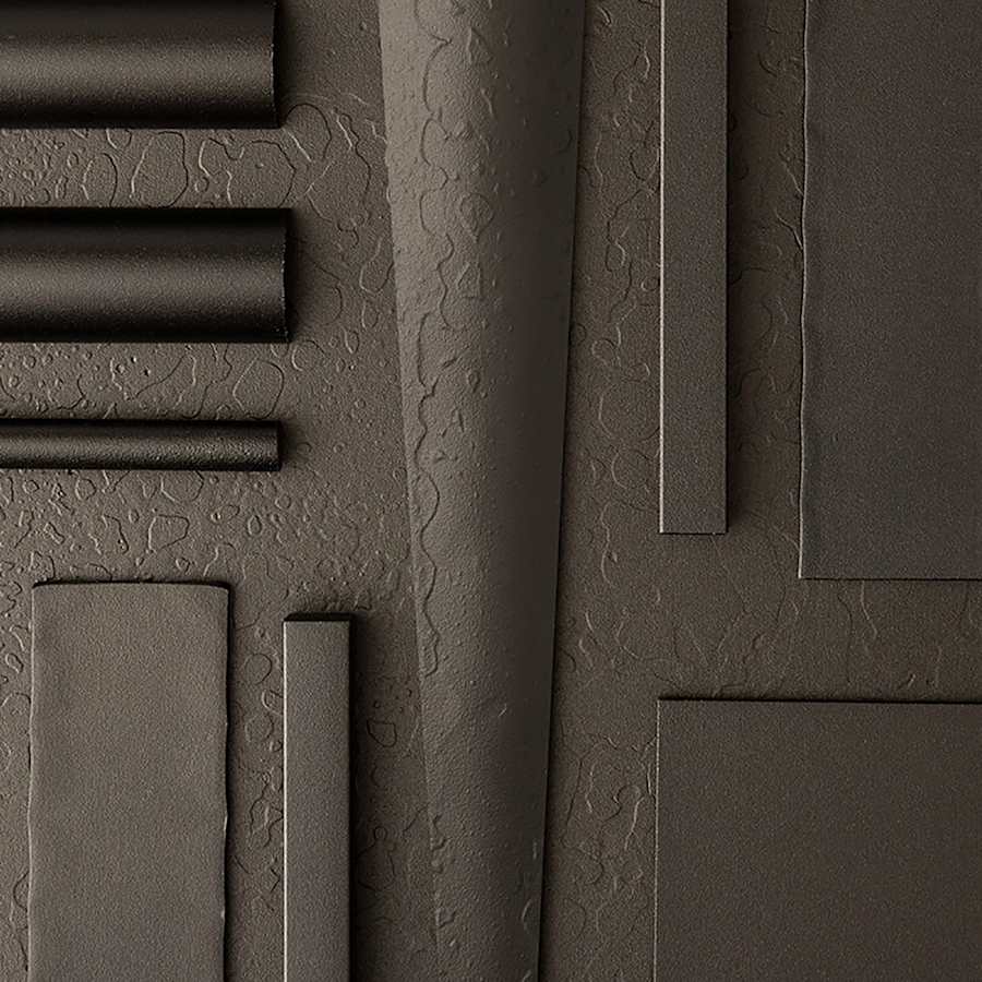 Hubbardton Forge Carbon 2 Light 63" Tall Outdoor Wall Sconce
