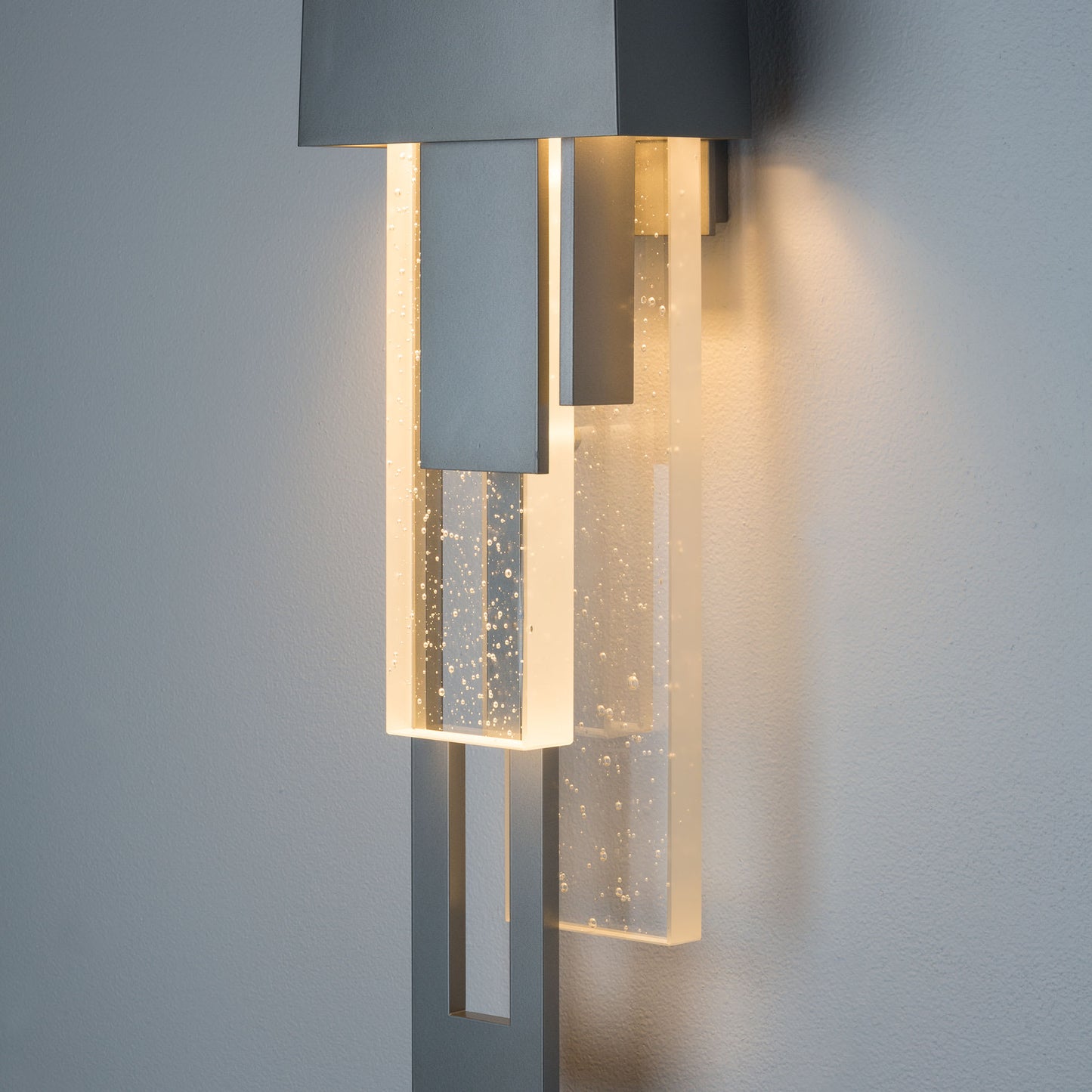 Rainfall 19" Tall LED Outdoor Wall Sconce