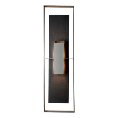 Shadow Box 2 Light 34" Tall Outdoor Wall Sconce