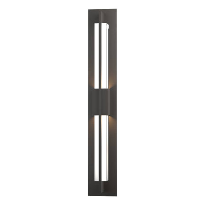 Hubbardton Forge Double Axis 31" Tall LED Outdoor Wall Sconce