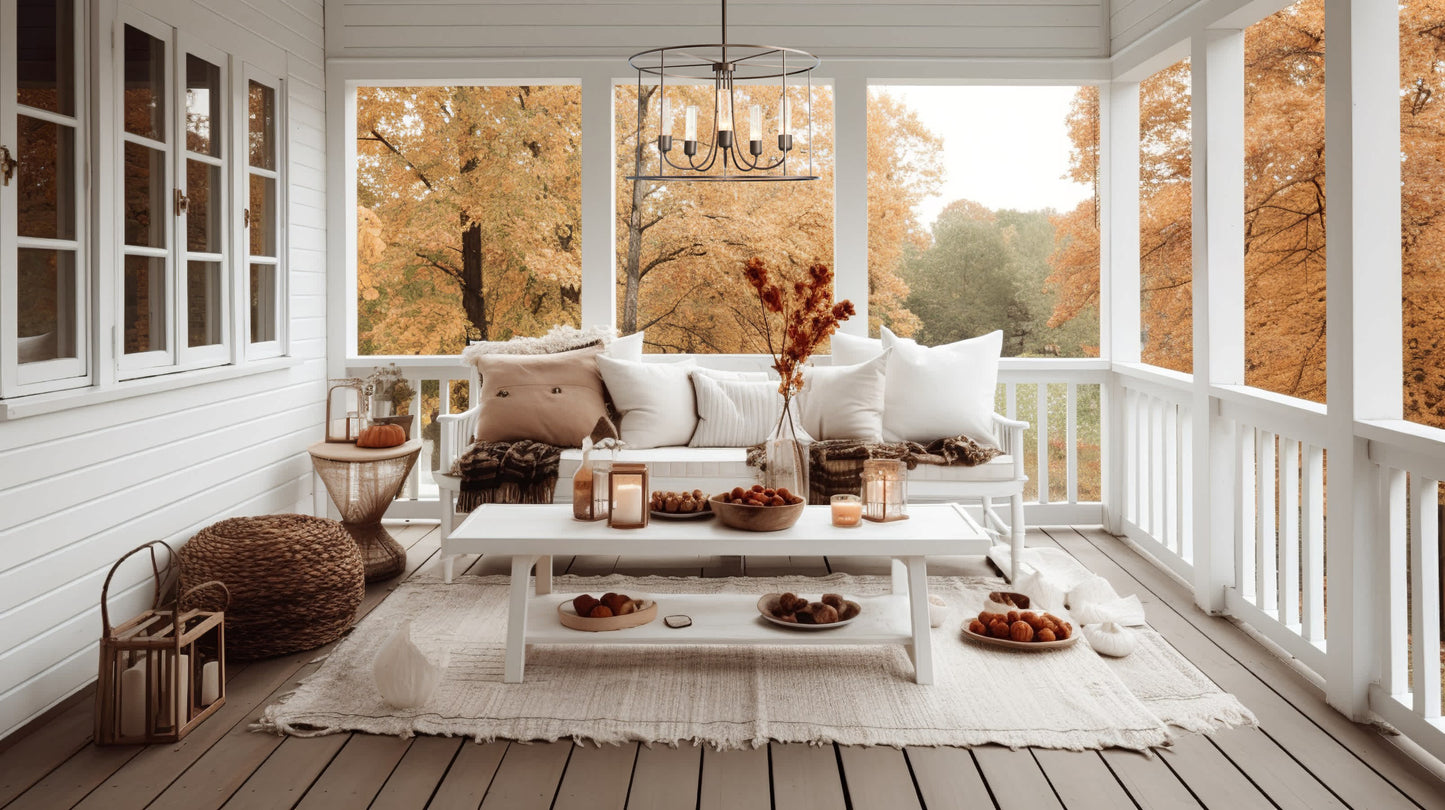 Portico 5 Light 32" Wide Outdoor Pendant