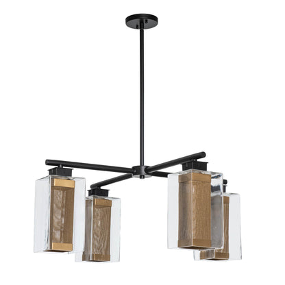 Polaris 4 Light 32" Wide Outdoor Chandelier