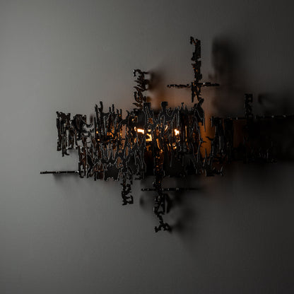 Brutus 2 Light 17" Tall Wall Sconce