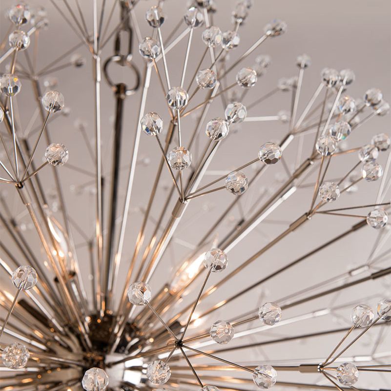 Hudson Valley Dunkirk 30" Wide Polished Nickel Chandelier