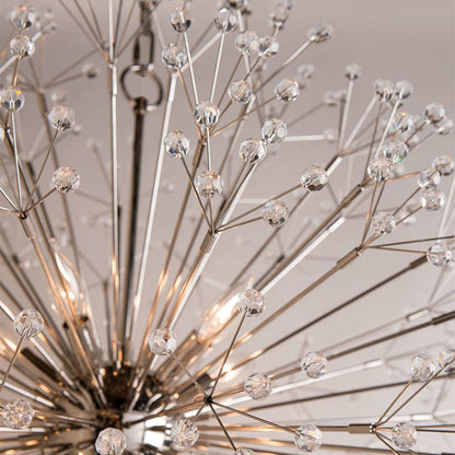 Hudson Valley Dunkirk 30" Wide Polished Nickel Chandelier