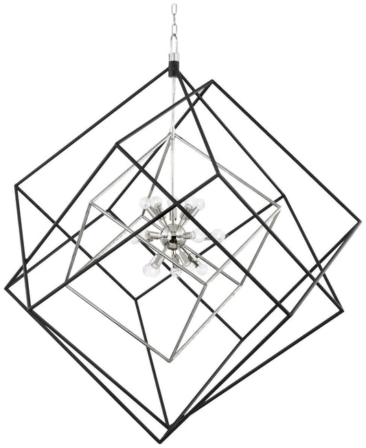 Roundout 15 Light 42" Wide Abstract Chandelier