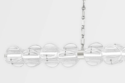 Lindley 50" Wide LED Linear Chandelier