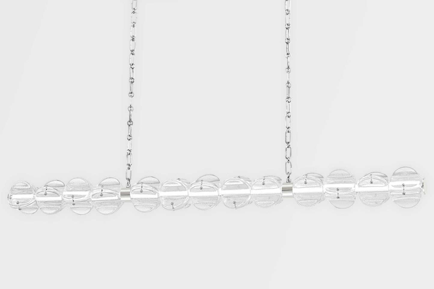 Lindley 50" Wide LED Linear Chandelier