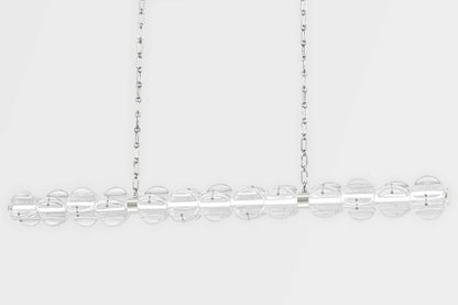 Lindley 50" Wide LED Linear Chandelier